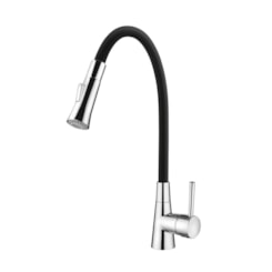 Misturador Monocomando Flex P/ Cozinha Black 2257 B27 Lorenzetti