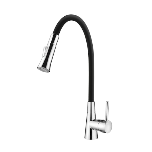 Misturador Monocomando Flex P/ Cozinha Black 2257 B27 Lorenzetti - Imagem principal - 3472202d-86a5-4d76-8dca-44c19c40a314