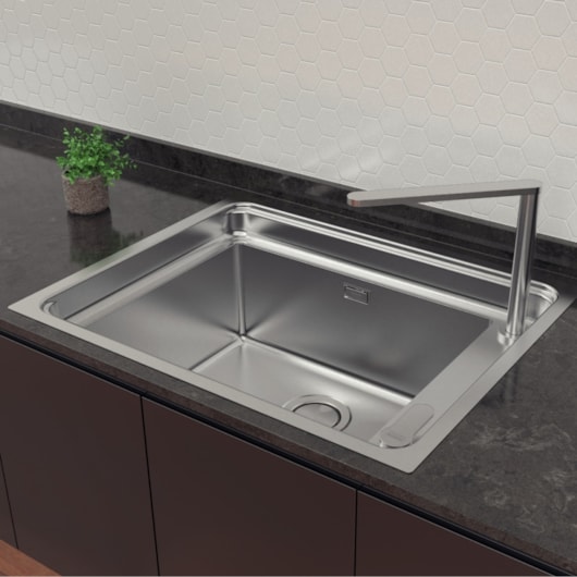 Misturador Monocomando Hidden em Aço Inox Tramontina - Imagem principal - 7f3a8bf6-e682-470a-9050-e82115172e59