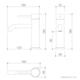 Misturador Monocomando Lavador Bica Baixa Grafite Escovado Drop 9cm - 12773818-85f6-4182-b9ec-d9683d807407