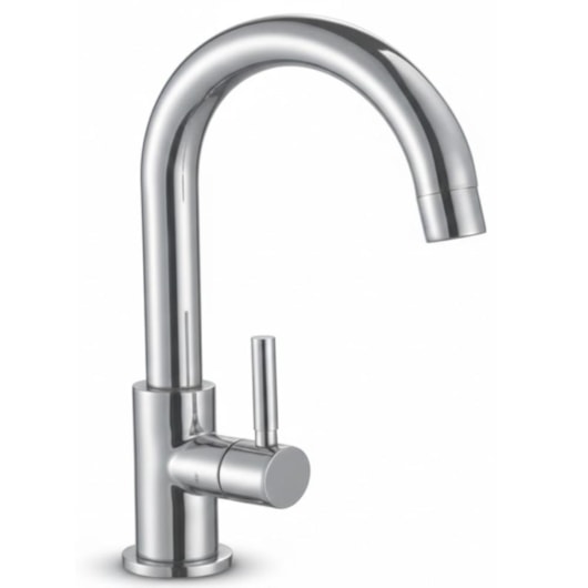 Misturador Monocomando p/Cozinha e Lavatório de Mesa Bica Alta Agile Cromado Romar - Imagem principal - 81411c40-9a89-4e38-b818-f2842090327f