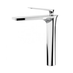 Misturador Monocomando Para Banheiro e Lavabo Curve Cromado Lexxa