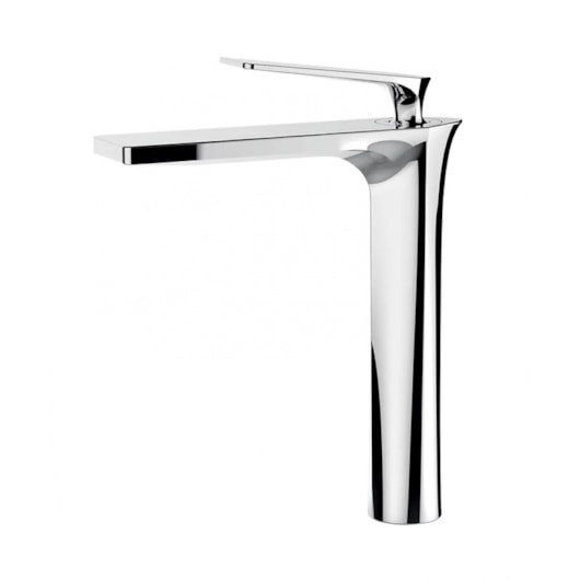 Misturador Monocomando Para Banheiro e Lavabo Curve Cromado Lexxa - Imagem principal - 26145edd-de9d-4418-8559-b5f65b82671a