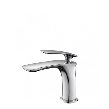 Misturador Monocomando Para Banheiro e Lavabo Evoq Bica Baixa Cromado Lexxa