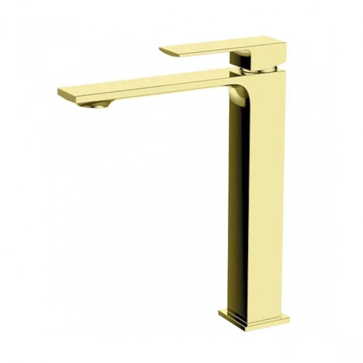 Misturador Monocomando Para Banheiro e Lavabo Slimt Bica Alta Gold Lexxa - Imagem principal - 126733ad-f629-4479-9b92-658859eb749e