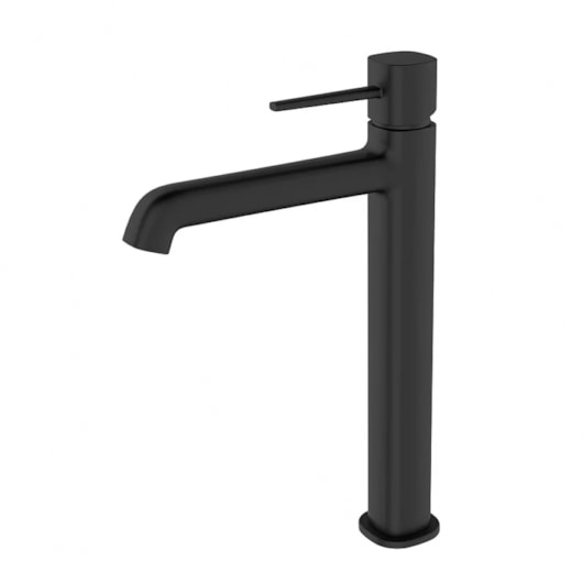 Misturador Monocomando Para Banheiro e Lavabo Tube Bica Alta Black Matte Lexxa - Imagem principal - 6c20f585-ff08-4e3e-a408-efe037f9f5b8