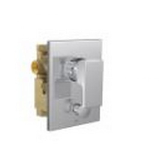 Misturador Monocomando Para Chuveiro Com Desviador Para Banheira Unic Cromado Deca - Imagem principal - 628df2ef-4a26-4af7-b7a6-0cb2ea765aea