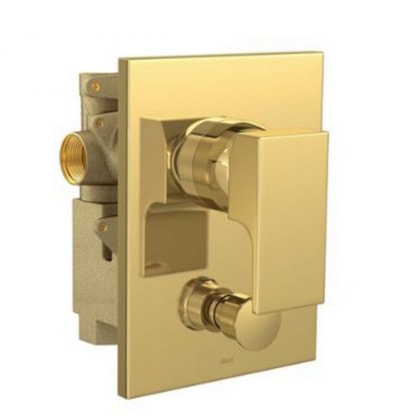 Misturador Monocomando Para Chuveiro Com Desviador Para Banheira Unic Gold Deca