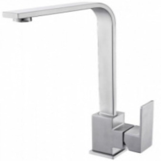 Misturador Monocomando Para Cozinha Bica Alta Giratória Kr685 Aço Escovado Kromma - Imagem principal - 125399a3-56b5-40b5-b652-a0e1cc1095cc
