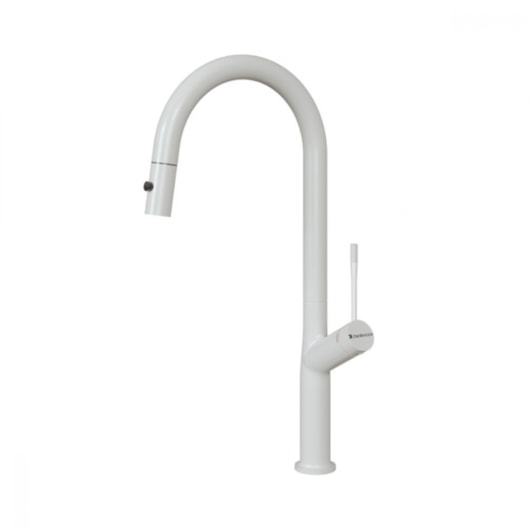 Misturador Monocomando para Cozinha de Mesa Bica Alta 400 White Debacco - Imagem principal - 0d264465-4488-45c8-903e-9526804f297f