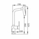 Misturador Monocomando Para Cozinha De Mesa Bica Alta 500 Black Matte Debacco - d88f3e6d-b28d-41c2-8f19-da6224448c19