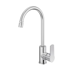 Misturador Monocomando Para Cozinha De Mesa Chess Bica Alta Cromada Docol