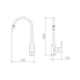 Misturador Monocomando Para Cozinha De Mesa Chess Bica Alta Cromada Docol - 63057792-601d-49ed-a2a9-8021ec6b2e02