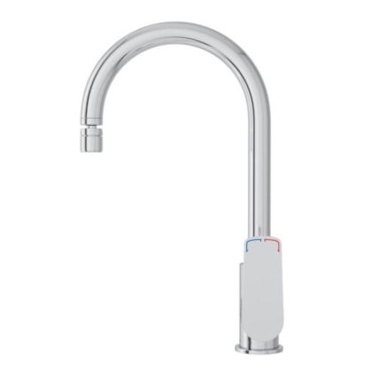 Misturador Monocomando Para Cozinha De Mesa Com Bica Móvel Level One Cromado Deca