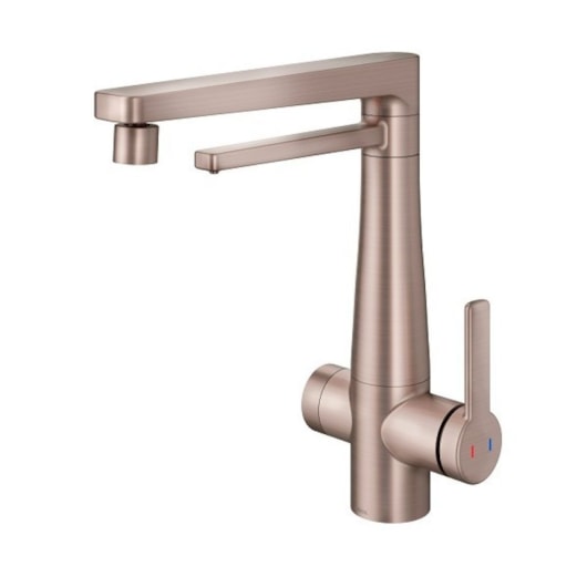 Misturador Monocomando Para Cozinha De Mesa Com Purificador De Água Vitalis Cobre Escovado Docol - Imagem principal - cf202879-b65e-4c6c-adec-754a7440f6d8