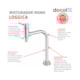 Misturador Monocomando Para Cozinha De Mesa Loggica Bica Móvel 90° Cromado Docol - d4ff87d8-4dd0-40a8-9d05-e438a10a9c4e