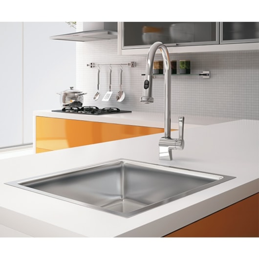 Misturador Monocomando Para Cozinha De Mesa Mangiare Cromada Docol - Imagem principal - 5b0a1a76-a614-4dba-9da7-7444be36b599