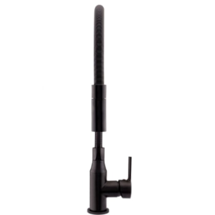 Misturador Monocomando Para Cozinha De Mesa Mendoza 6256 BK604 Preto Fosco Fani