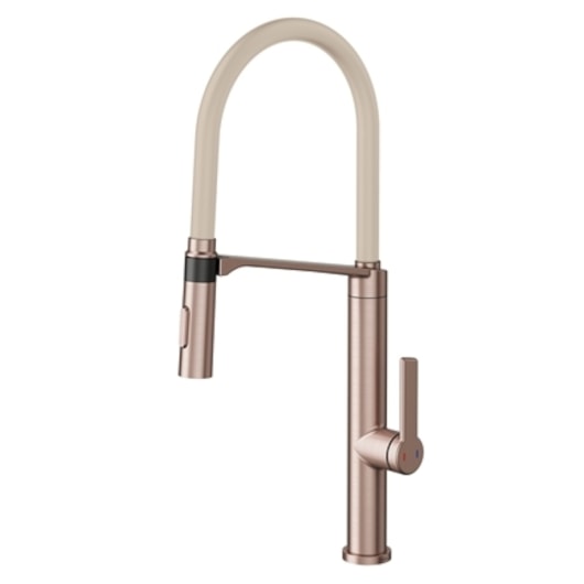 Misturador Monocomando Para Cozinha Doc Cobre Escovado Areia Docol - Imagem principal - b317b618-0748-4173-8543-d79db5c45c79