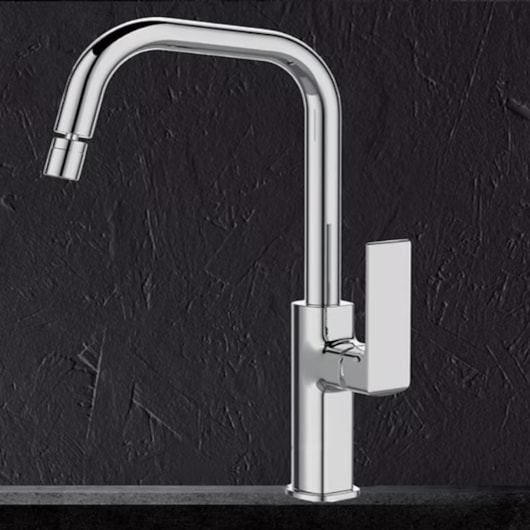 Misturador Monocomando Para Cozinha Frame Cromado Lexxa - Imagem principal - 3728d6cb-8156-4325-a24f-49b573605678