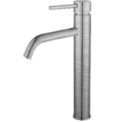 Misturador Monocomando Para Lavatório Bica Alta Aço Escovado Drop
