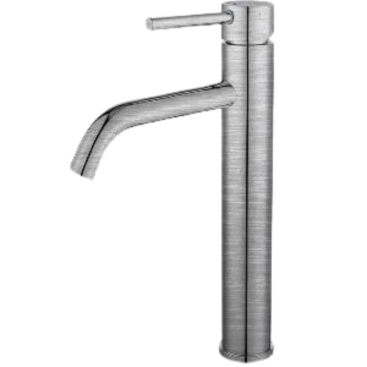Misturador Monocomando Para Lavatório Bica Alta Aço Escovado Drop - Imagem principal - d9c38b5c-1b1d-48d0-a5b1-dded4d6f76b6