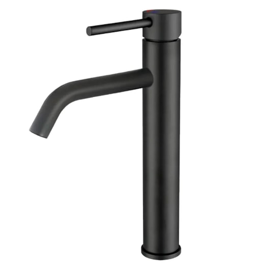 Misturador Monocomando Para Lavatório Bica Alta Black Matte Drop - Imagem principal - f830348d-af22-422a-80d9-67a75d17ee2b