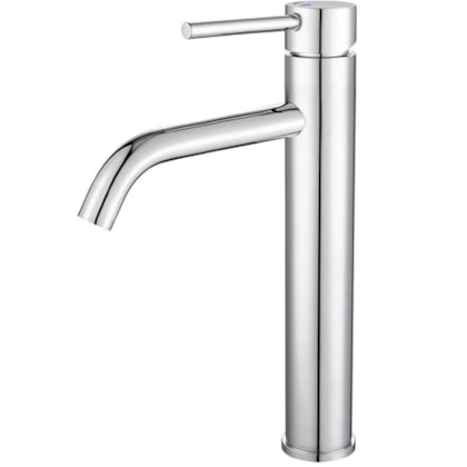 Misturador Monocomando Para Lavatório Bica Alta Cromado Drop
