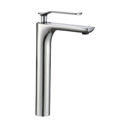 Misturador Monocomando Para Lavatório Bica Alta Kr601 Cromado Kromma