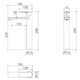 Misturador Monocomando Para Lavatório Bica Alta Kr679n Cromado - 1372a14a-8128-4845-9fb2-1114383f6f9b