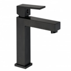 Misturador Monocomando Para Lavatório Bica Baixa Kr225nb Black Matte Kromma