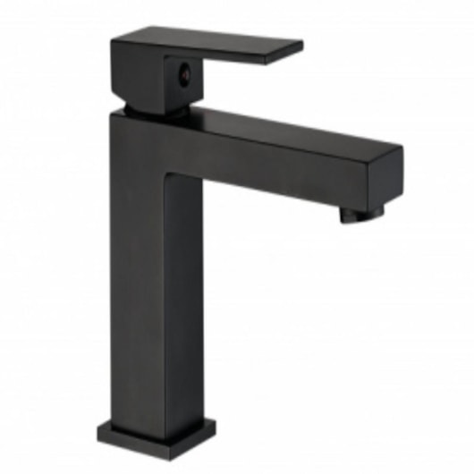Misturador Monocomando Para Lavatório Bica Baixa Kr225nb Black Matte Kromma - Imagem principal - f26cdce3-247b-4881-b780-1414b0324d24
