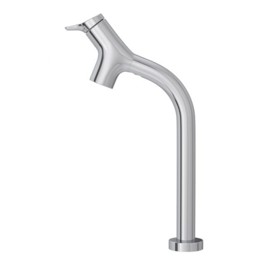 Misturador Monocomando Para Lavatório De Mesa Bica Alta Gama Cromado Deca - Imagem principal - 6139f4e9-5d2f-4a82-ab69-4818f208afe5