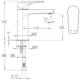 Misturador Monocomando Para Lavatório  De Mesa Bica Baixa Noronha Cromado Celite - b1f05765-f7ae-4d2c-9022-6d9c08affc13