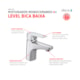 Misturador Monocomando Para Lavatório De Mesa Level Bica Baixa 2875 Cromado Deca - e64701a9-961d-4be6-b386-fbf08f616bd3