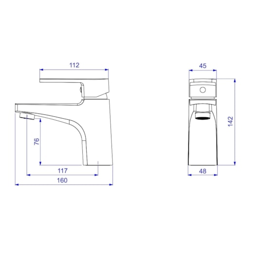 Misturador Monocomando Para Lavatório De Mesa Level Bica Baixa 2875 Cromado Deca - Imagem principal - 27e1ca8d-7826-489a-aeb6-3640bc4acbce