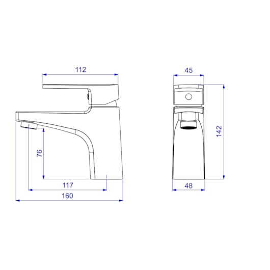 Misturador Monocomando Para Lavatório De Mesa Level Bica Baixa Black Noir Deca - Imagem principal - 866afc0e-54ef-42d4-9fe7-60cd7d565ded