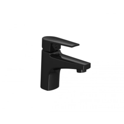 Misturador Monocomando Para Lavatório De Mesa Level Bica Baixa Black Noir Deca