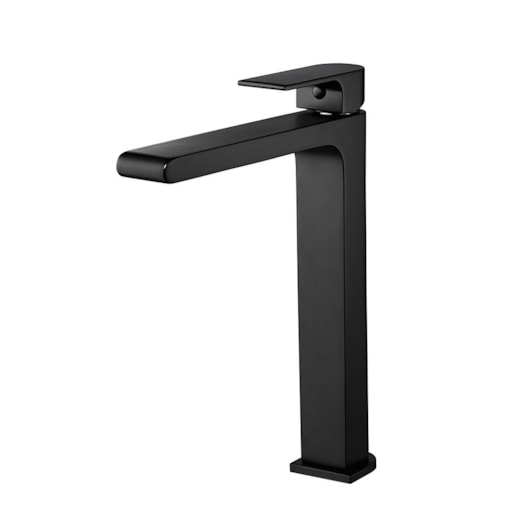 Misturador Monocomando Para Lavatório De Mesa Like Bica Alta B78 2877 Black Lorenzetti - Imagem principal - 2175b965-c156-4ccf-9226-6c712437b2f7