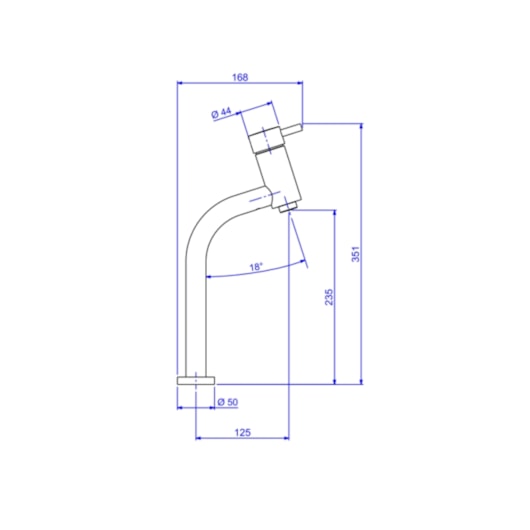 Misturador Monocomando Para Lavatório De Mesa Link Bica Alta 2885 Cromado Deca - Imagem principal - 48b0f4e0-13c0-445d-ad14-030840865fb8