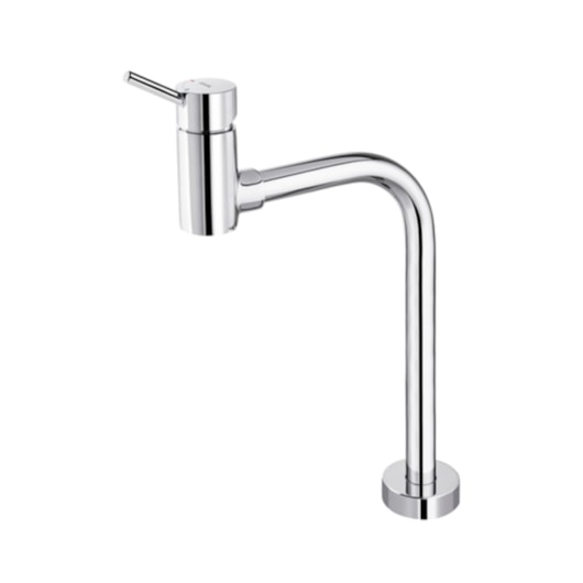 Misturador Monocomando Para Lavatório De Mesa Loggica Bica Alta 90° Cromado Docol - Imagem principal - 22ab132c-af91-4e49-a496-74e1ad508b88