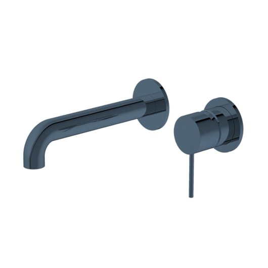 Misturador Monocomando Para Lavatório De Parede Kr469 Azul Matte Kromma - Imagem principal - e16a4a0e-45ed-4c90-a1af-a65199cfd14a