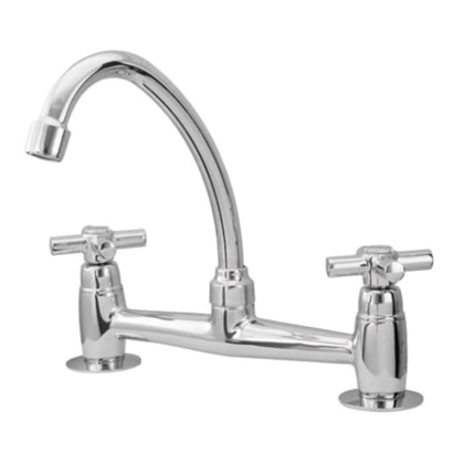 Misturador p/Cozinha Mesa Bica Móvel Cromado Romar