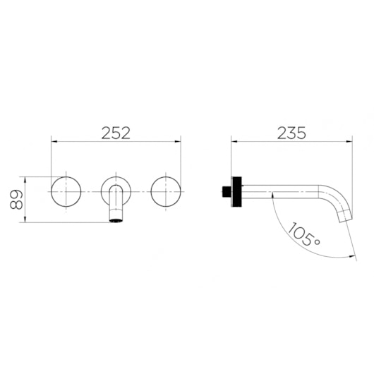 Misturador Para Banheiro Mix&Match Cromado Docol - Imagem principal - ed0f4b58-6628-4bc1-b636-9a6807dbcece