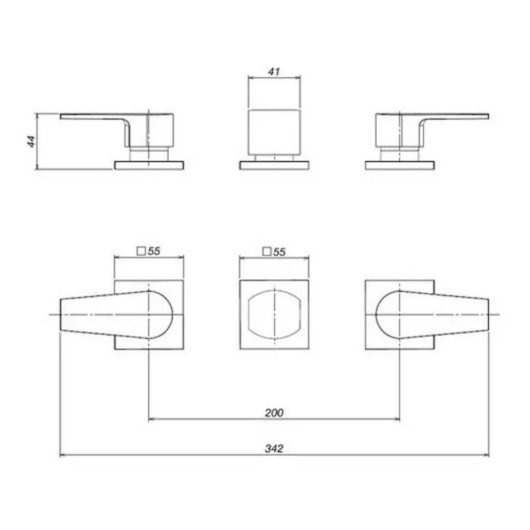 Misturador Para Bidê Level Cromado Deca - Imagem principal - 7194f3d2-bf23-420d-a695-a9bf1a07b62f