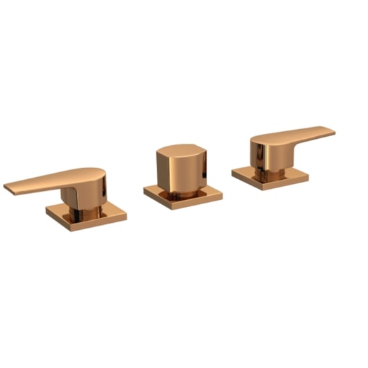 Misturador Para Bidê Level Red Gold Deca - Imagem principal - ea2a58ee-af96-4c62-9a84-45c9d4582795