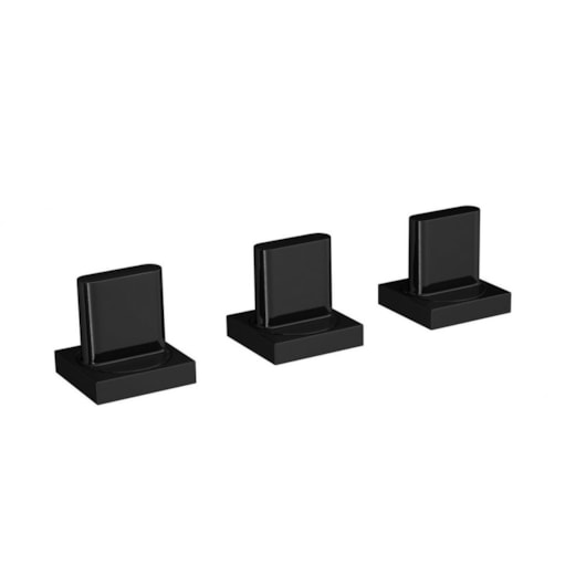 Misturador Para Bidê Polo Black Noir Deca - Imagem principal - 86586b79-f779-4a2f-835d-366718245b5d
