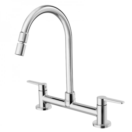 Misturador Para Cozinha De Mesa Gali Cromado Docol - Imagem principal - c07dd5be-0048-411d-b51e-f944d268d83a