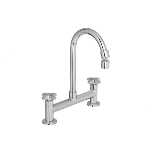 Misturador Para Cozinha De Mesa Max Bica Alta Cromado Deca - Imagem principal - fb249d56-f56d-4cdd-bd8c-d3c9c2a164b6
