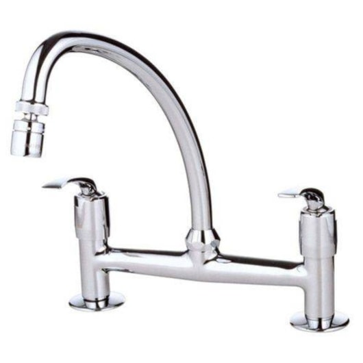 Misturador Para Cozinha De Mesa Pratika Bica Alta 1256 Cromado Tigre - Imagem principal - 7a40e198-4151-449f-964e-0d6bcaab9899